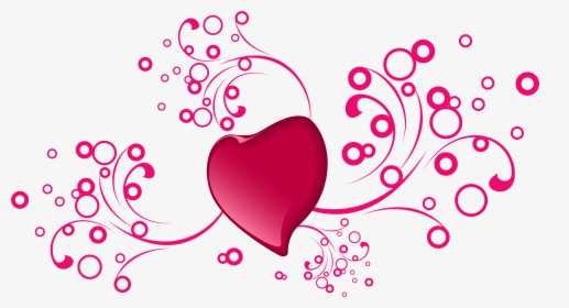Valentine S Day Decorative Heart Transparent Png Clip - Love Valentine Transparent, Png Download, Transparent PNG