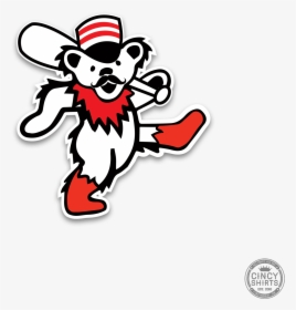 The Grateful Red Sticker   Class Lazyload Lazyload - Cartoon, HD Png Download, Transparent PNG