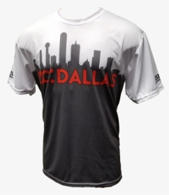 Ac Dallas City Skyline Tech Shirt - Active Shirt, HD Png Download, Transparent PNG