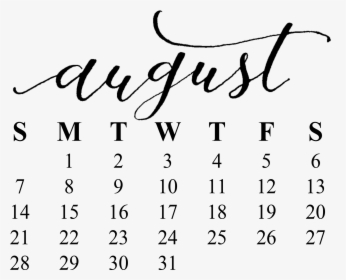 Calendar July 2018 Png, Transparent Png, Transparent PNG