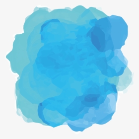 Transparent Watercolor Brush Strokes Png - Blue Brush Vector Png, Png Download, Transparent PNG