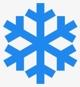 Floco De Neve, Inverno, Cristal De Gelo, Azul, Cristal - Snowflakes Clipart Simple, HD Png Download, Transparent PNG