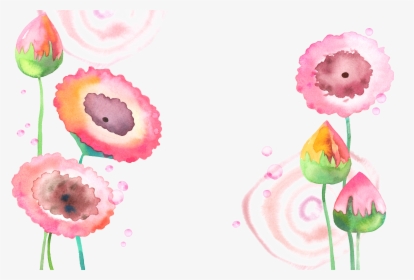 Vector Royalty Free Library Flowers Painting Lotus - Photoshop Watercolor Flower Brush Flower, HD Png Download, Transparent PNG