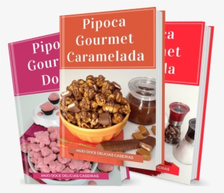 Livro De Receitas De Pipocas Gourmet, HD Png Download, Transparent PNG