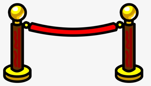 Club Penguin Wiki - Red Carpet Rope Clipart, HD Png Download, Transparent PNG