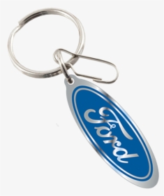 Picture Of Ford Logo Enamel Key Chain - Keychain, HD Png Download, Transparent PNG