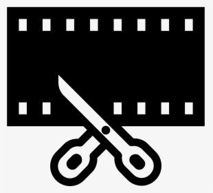 Montage Vidéo Icon - Video Editing Icon Png, Transparent Png, Transparent PNG