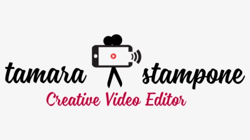 Tamara Stampone - Creative Video Editing Logo Png, Transparent Png, Transparent PNG