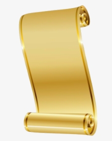 Gold Scroll Paper Png - Scroll Paper Png, Transparent Png, Transparent PNG