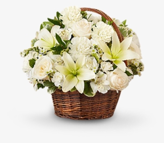 Cesto De Flores Santa Mariana - Small Funeral Flower Basket, HD Png Download, Transparent PNG