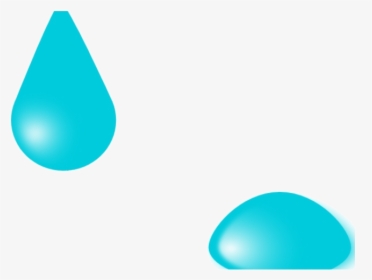 Water Drop Dew Clipart Teardrop Free Images Transparent - Water Drop Clipart Gif, HD Png Download, Transparent PNG