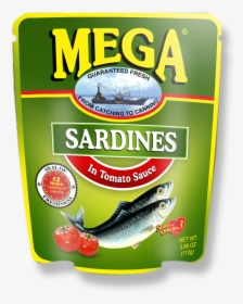 Mega Sardines Tomato Sauce In Pouch 110g - Gloucester Road Tube Station, HD Png Download, Transparent PNG