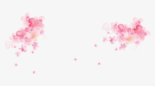 Watercolor Desktop At Getdrawings - Transparent Pink Watercolor Flower, HD Png Download, Transparent PNG
