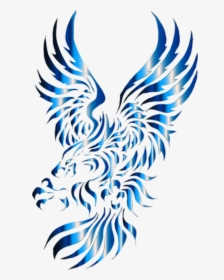 Head,temporary Tattoo,neck - Eagle Tattoo Designs For Men, HD Png Download, Transparent PNG