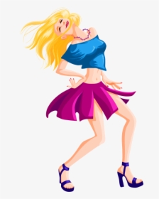 Dancing Girl Png - Animated Dancing Girl Png, Transparent Png, Transparent PNG