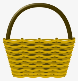 Picnic Basket Clipart Black And White - Hot Air Balloon Basket Cartoon, HD Png Download, Transparent PNG