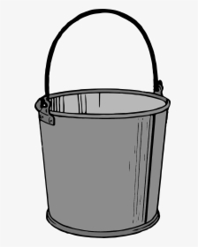 Transparent Cartoon Basket Png - Clipart Bucket, Png Download, Transparent PNG