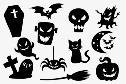 Iconos De Halloween Vector - Halloween Vector Icon Free, HD Png Download, Transparent PNG