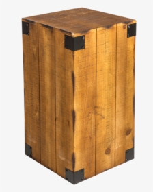 Wood Dock Pedestal Small - Plywood, HD Png Download, Transparent PNG