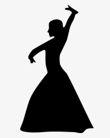 Woman Dancing Flamenco - Flamenco, HD Png Download, Transparent PNG