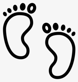 Baby Feet Icon - Baby Feet Icon Png, Transparent Png, Transparent PNG