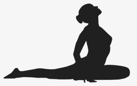 Silhouette Woman, Yoga, Silhouette Yoga, Sports - Woman Yoga Silhouette Png, Transparent Png, Transparent PNG