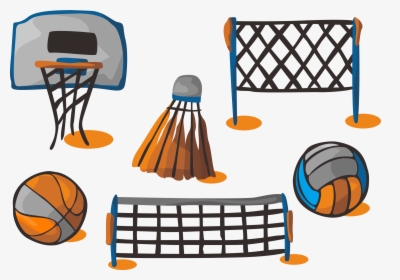 Basketball And Volleyball Library - Small Cargo Net Australia, HD Png Download, Transparent PNG