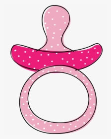 Baby Girl Clipart Pacifier, HD Png Download, Transparent PNG