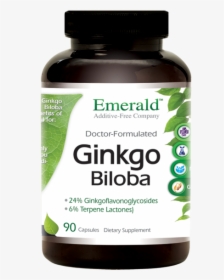 Ginkgo Biloba Bottle - African Mango Supplements, HD Png Download, Transparent PNG