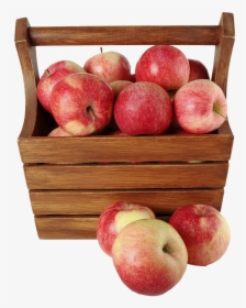 Isolated Apples Fruit - Apples In Baskets Background, HD Png Download, Transparent PNG