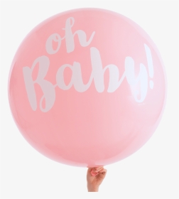 Oh Baby Pink 3 Foot Balloon - Balloon, HD Png Download, Transparent PNG