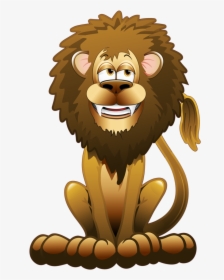 Lion Animals In The Jungle Clipart, HD Png Download, Transparent PNG