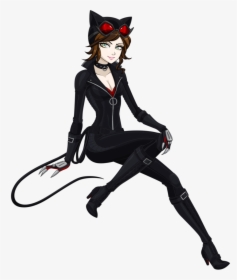 Crime Clipart Cat Burglar - Anime Female Cat Burglar, HD Png Download, Transparent PNG