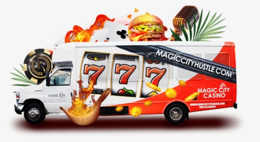 Magic City Casino Shuttle Bus - Commercial Vehicle, HD Png Download, Transparent PNG