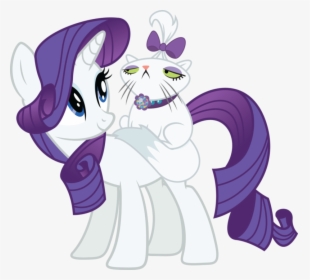 My Little Pony Rarity Png Transparent Image - My Little Pony Rarity Cat, Png Download, Transparent PNG