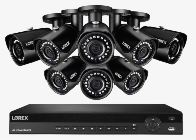 2k Ip Security Camera System With 16 Channel Nvr And - Security Camera System, HD Png Download, Transparent PNG
