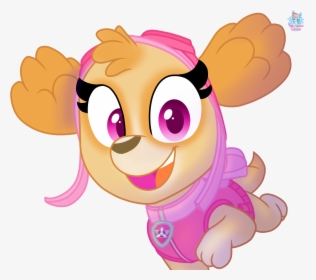 Excited Skye Paw Patrol, HD Png Download, Transparent PNG