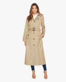 Trench Coat Png Free Background - Overcoat, Transparent Png, Transparent PNG
