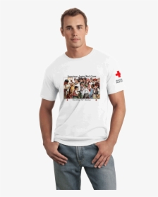 Unisex T Shirt With American Junior Red Cross Kids - Gildan 64000 Unisex Softstyle, HD Png Download, Transparent PNG