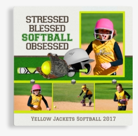 Softball Obsessed Panel - College Softball, HD Png Download, Transparent PNG