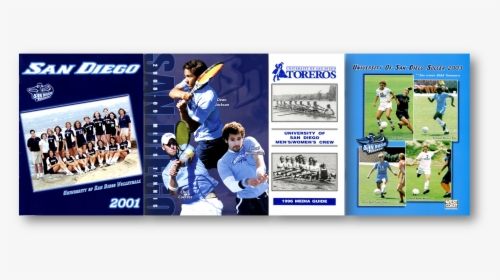 University Of San Diego Athletics Media Guides - Player, HD Png Download, Transparent PNG