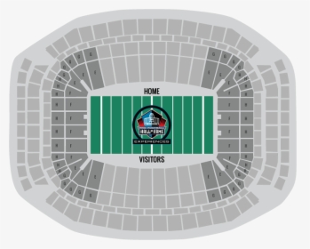 Super Bowl 51 Seating Chart All Silver - Soccer-specific Stadium, HD Png Download, Transparent PNG