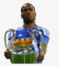 Drogba Chelsea Png - Didier Drogba Chelsea Champions League, Transparent Png, Transparent PNG