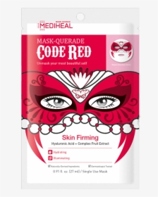 Mask-querade Code Red Mask - Dress Code Masked Mask, HD Png Download, Transparent PNG