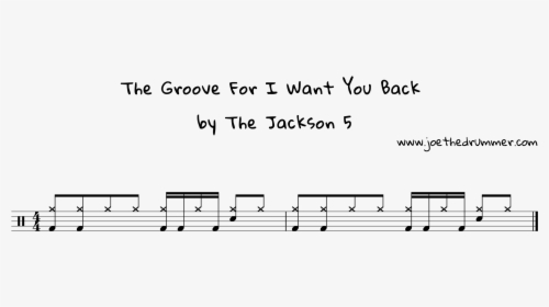 I Want You Back, Jackson Five - Want You Back Jackson 5 Drums, HD Png Download, Transparent PNG