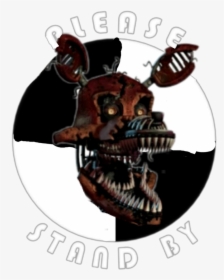 #fnaf4 #freetoedit #fnafsisterlocation Nightmare Foxy - Nightmare Foxy From Five Nights At Freddy's, HD Png Download, Transparent PNG