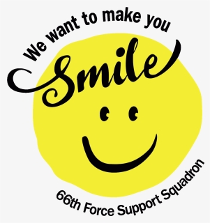 The 66th Force Support Squadron S “we Want To Make - Smiling Day October 2018, HD Png Download, Transparent PNG