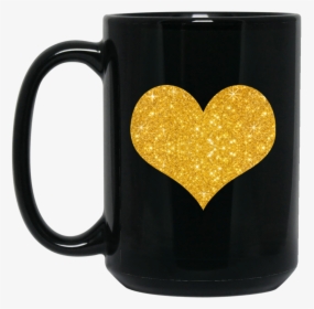 Gold Glitter Heart For Valentine S Day Mugs Bm11oz - Mother Of Cats Game Of Thrones Mug, HD Png Download, Transparent PNG