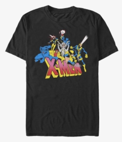 Group Picture X Men T Shirt - Vintage X Men Long Sleeve, HD Png Download, Transparent PNG