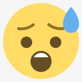 Sweat Emoji Icon, HD Png Download, Transparent PNG